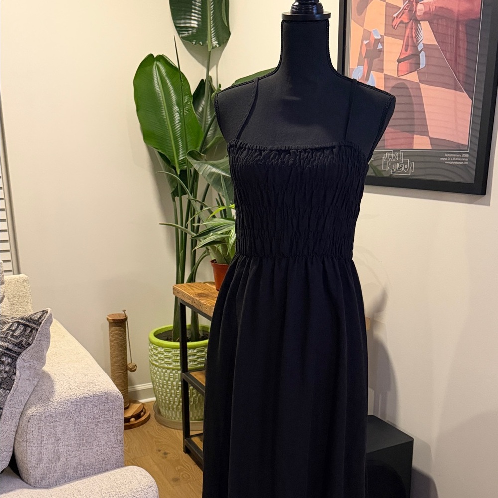 Rhythm Black Strapless Dress